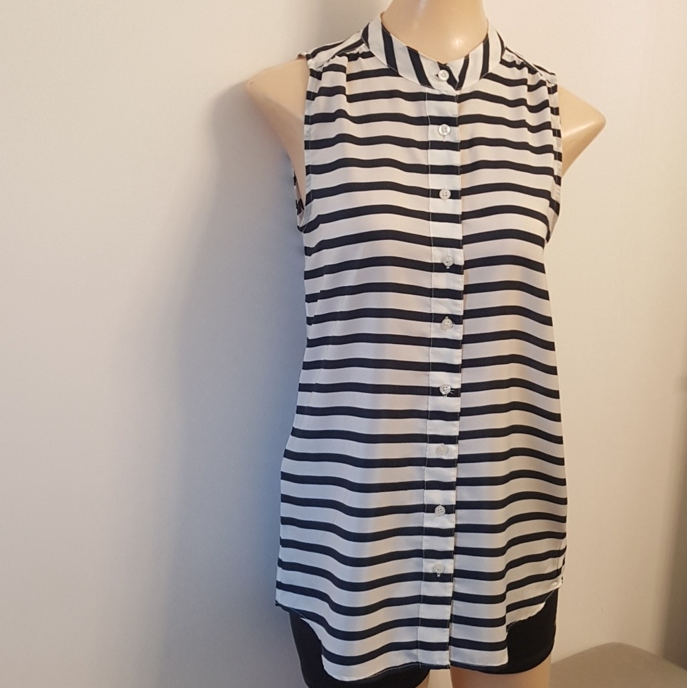 J.Crew  striped bottom, tank top